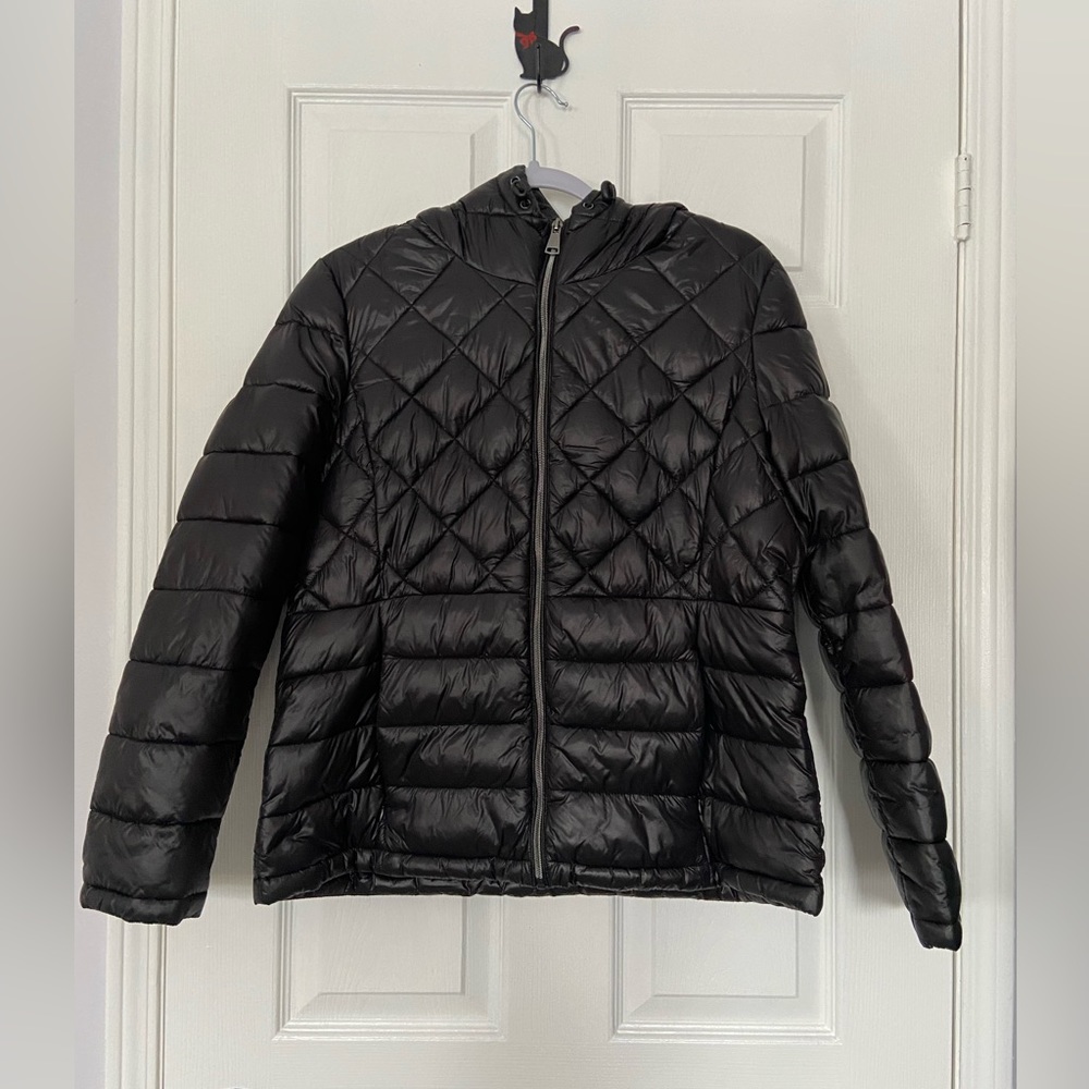 Women’s Noize Black Puffer Jacket (L)